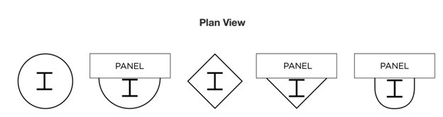 Hình dạng khe cô lạp chân cột